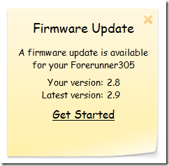 Garmin 305 Firmware Update Available Garmin 305 Firmware Update Available