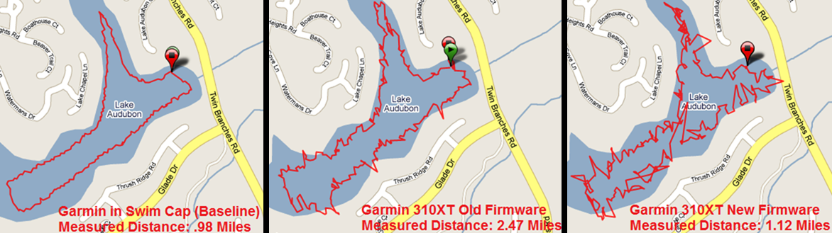 forerunner 645 open water swimming