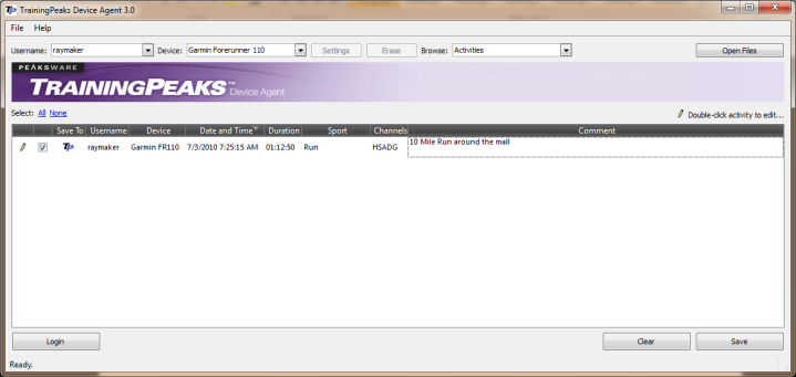 Training Peaks Device Agent Upload Training Peaks Device Agent Upload