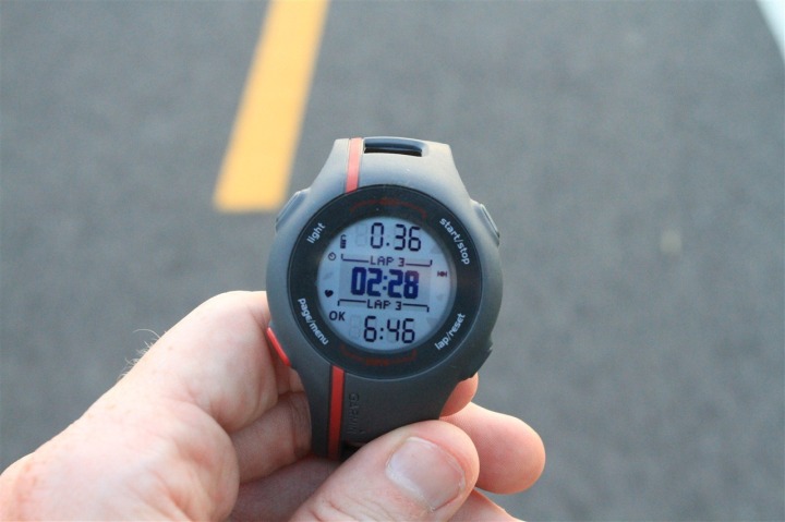 Garmin Forerunner 110 Lap Split Garmin Forerunner 110 Lap Split