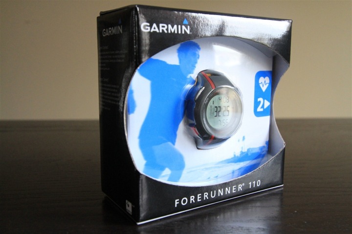 Garmin FR110 Outside Box Shot Garmin FR110 Outside Box Shot