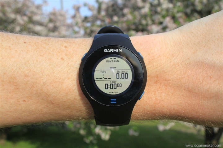 forerunner 610 hr