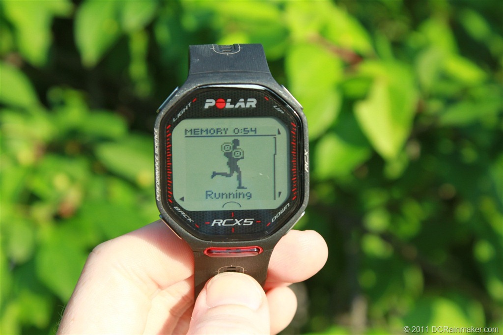 polar rcx5 run