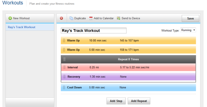 garmin connect and runkeeper