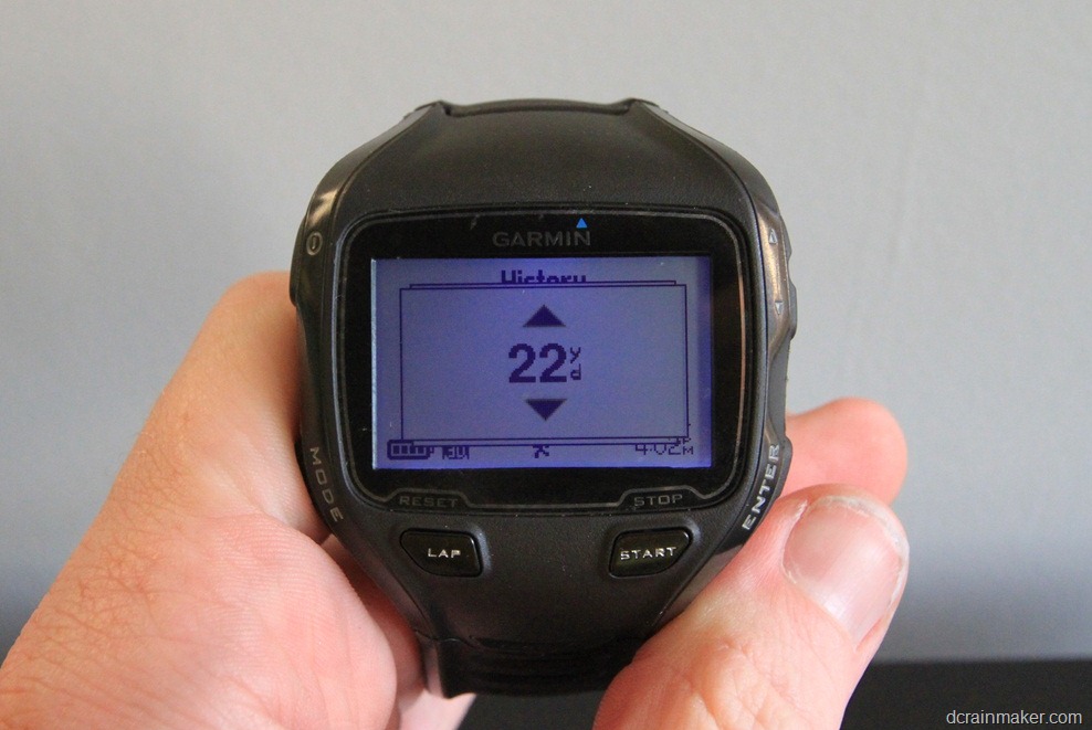 garmin forerunner altimeter