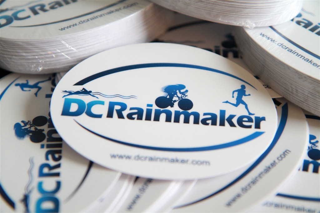 Now available DC Rainmaker Stickers! DC Rainmaker