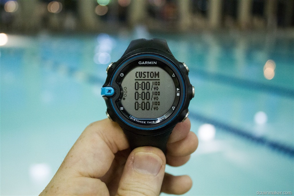 garmin connect swimming