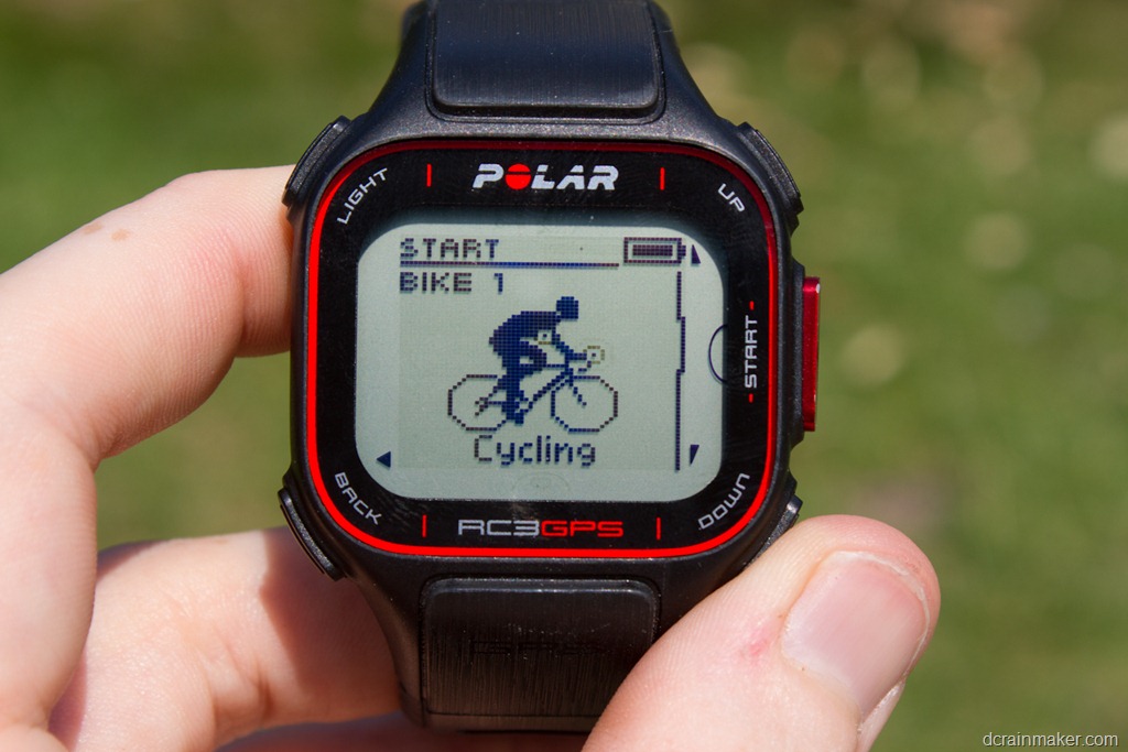 polar cycling watch