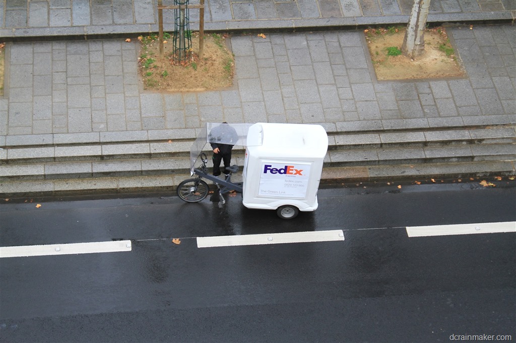 fedex bike courier