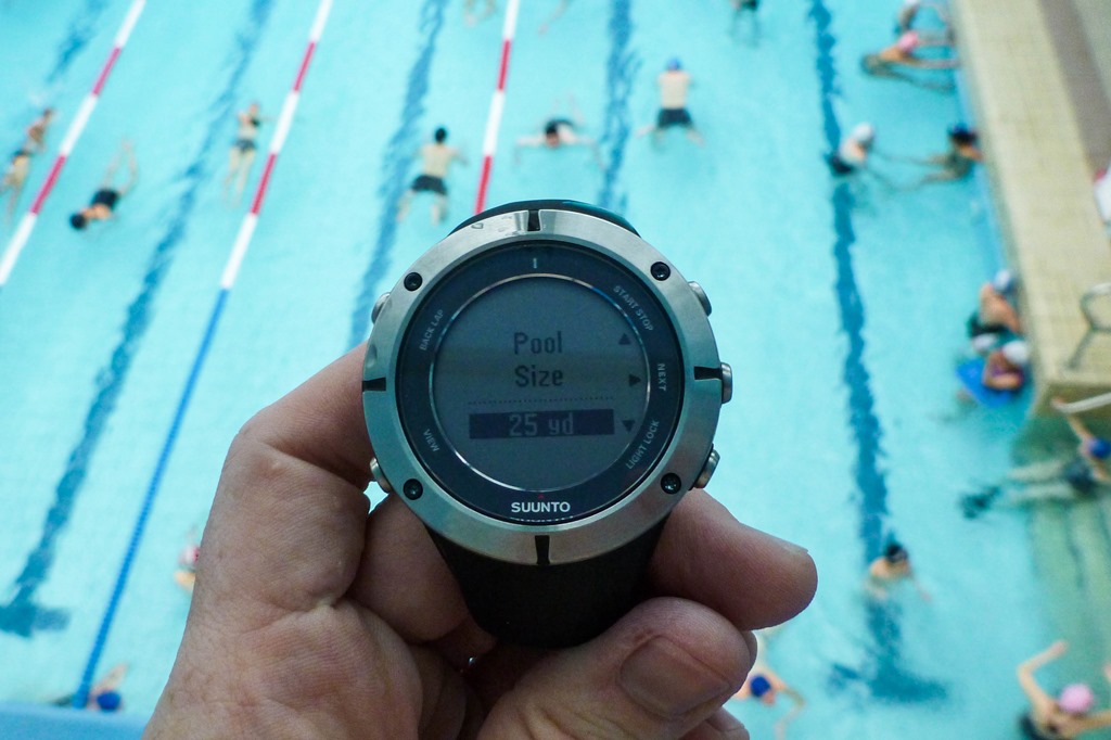 suunto 9 pool swimming