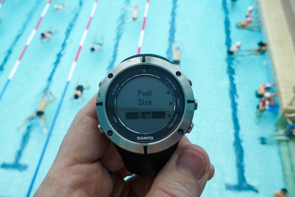 suunto 9 pool swimming