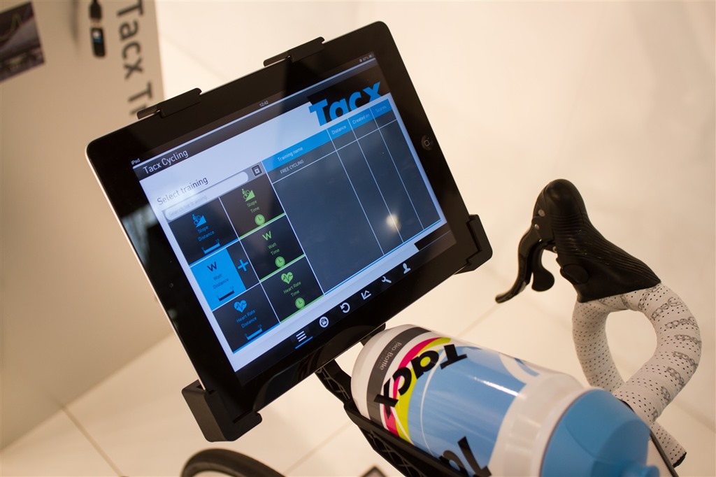Hands on with the newly announced Tacx iPad app, ANT+ changes