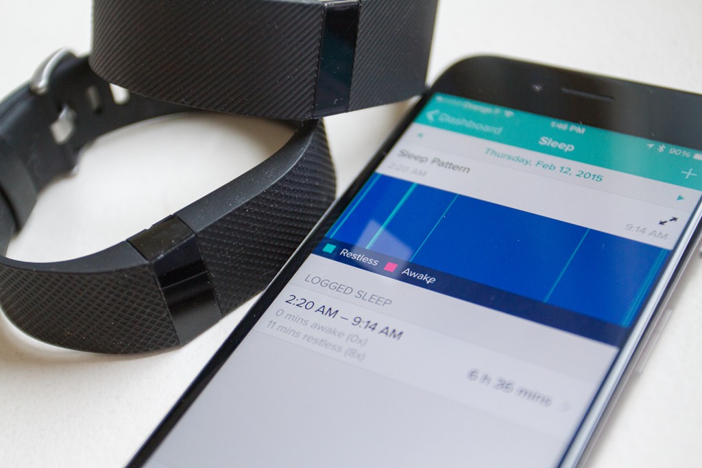 fitbit charge 3 sleep tracking