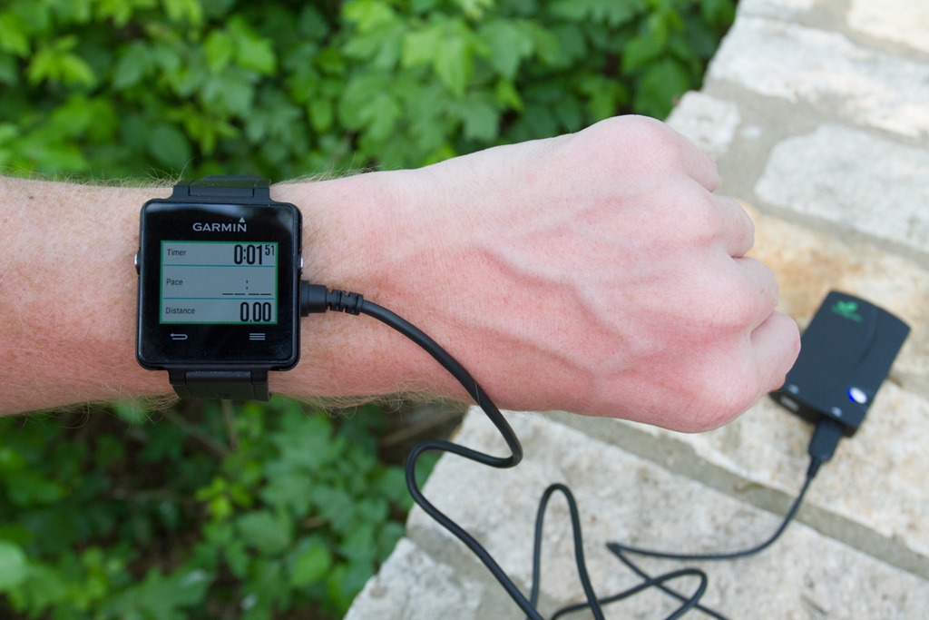 garmin vivoactive 3 charging