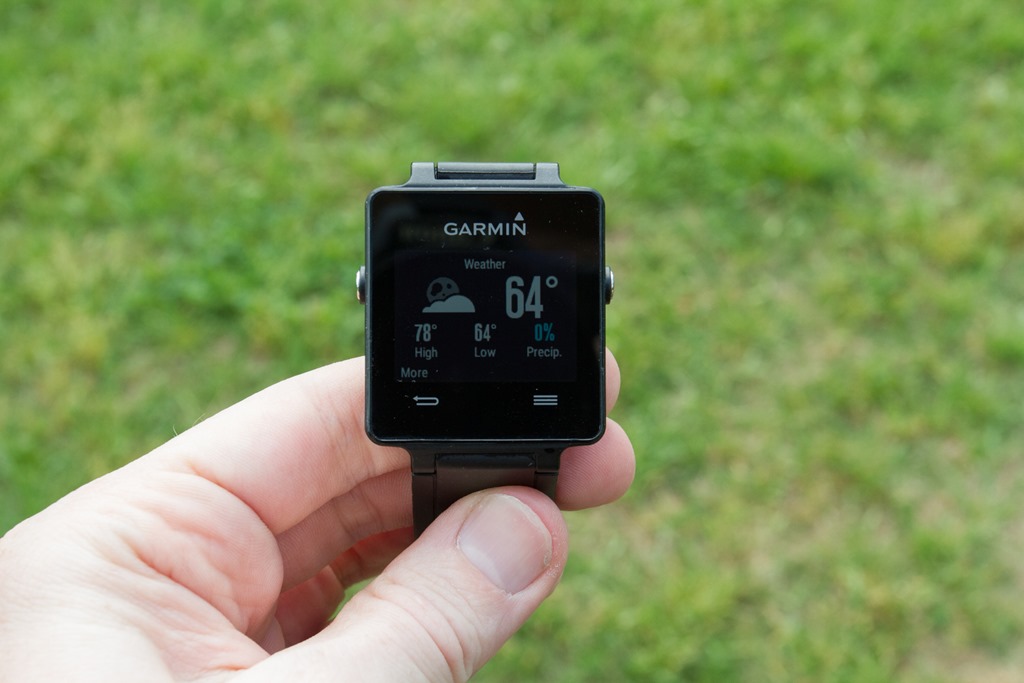 garmin vivoactive widgets