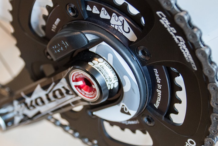 Photo: lowest crank-region power meter actively shipping on the market. It also makes for the cheapest full-power capturing device on the market today. 