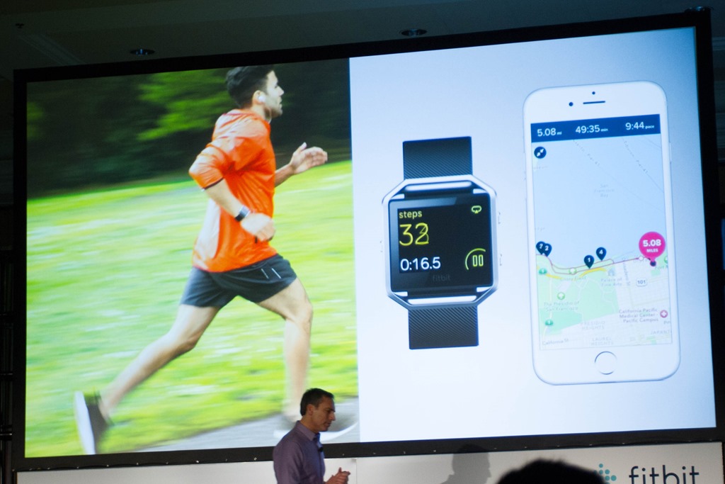 fitbit blaze have gps