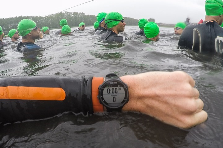 garmin 235 open water swimming