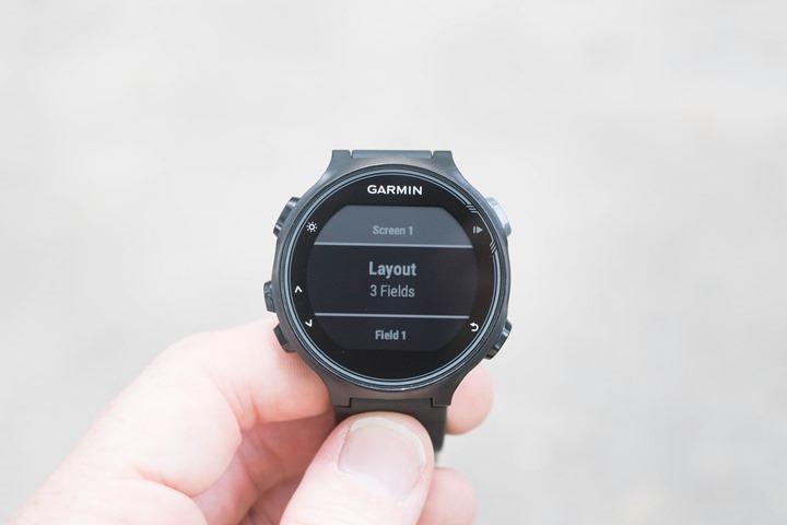 Garmin-FR735XT-Running-Data-Fields