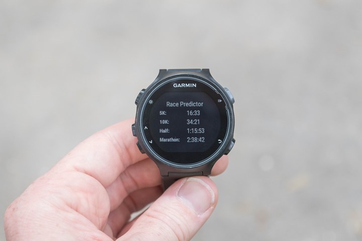 Garmin-FR735XT-Running-Predictor
