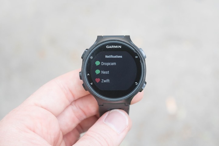 Garmin-FR735XT-Smartphone-Notification-Center