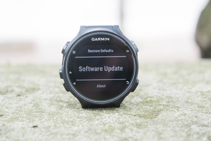 Garmin-FR735XT-Software-Update