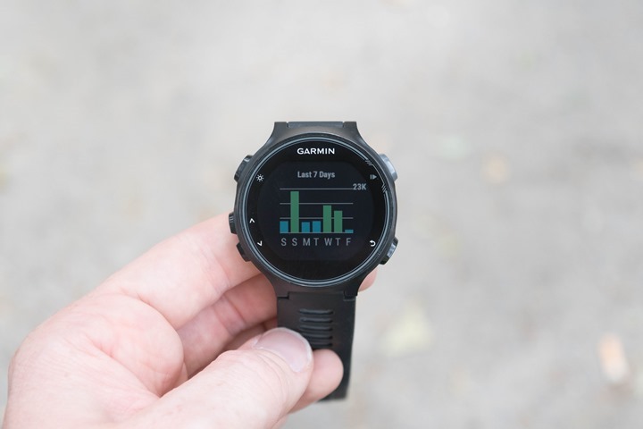Garmin-FR735XT-StepDailyTotals