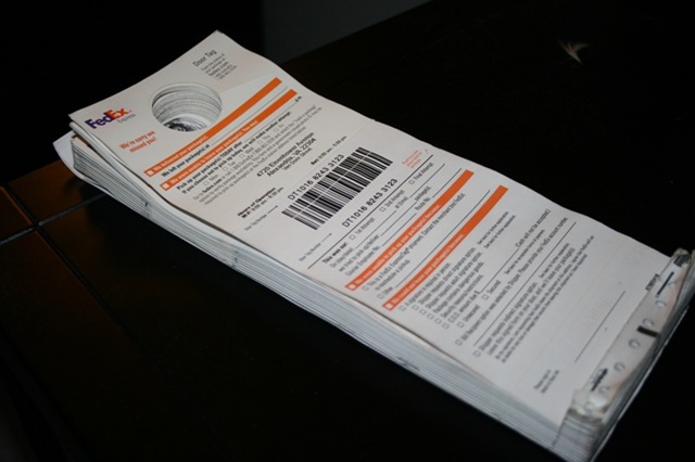 Door Tags Fedex Slip