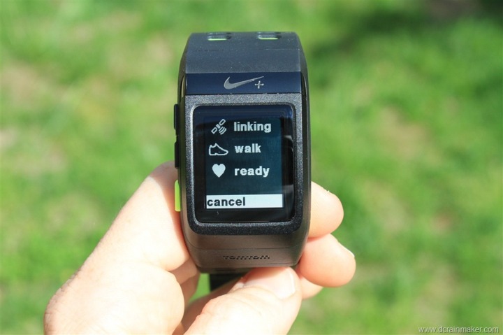 Nike+ GPS Sportwatch Looking for Sensor Nike+ GPS Sportwatch Looking for Sensor