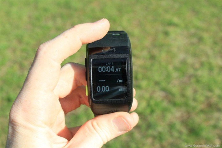 Nike+ GPS Sportwatch Tap to Lap Nike+ GPS Sportwatch Tap to Lap
