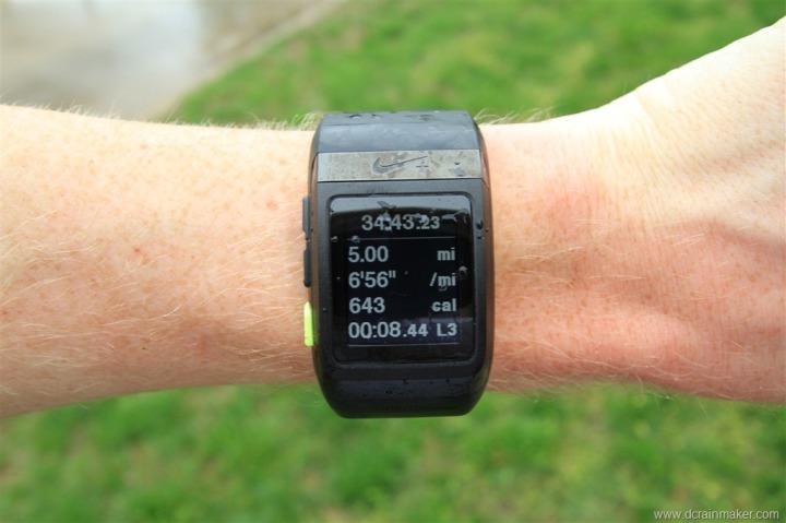 Nike+ GPS Sportwatch Run Summary Nike+ GPS Sportwatch Run Summary