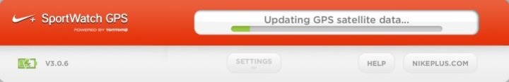 Nike+ GPS Sportwatch Firmware Update for satellites Nike+ GPS Sportwatch Firmware Update for satellites