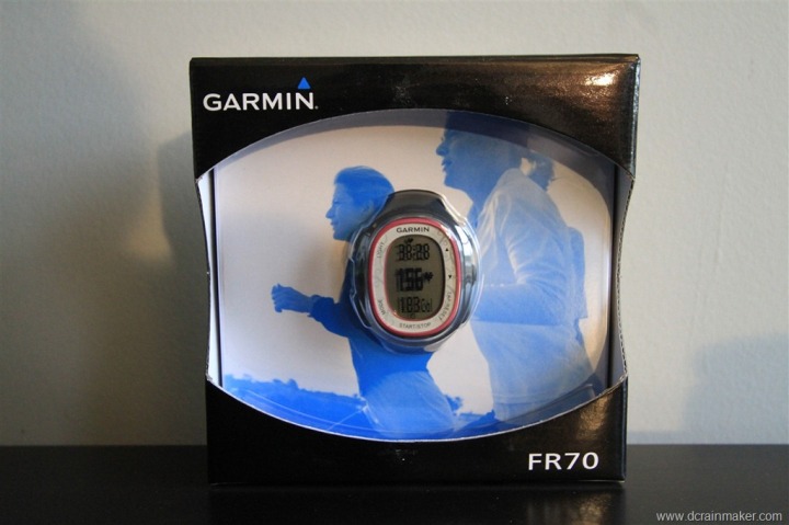 Garmin FR70 Packaging