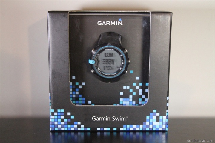 garmin 235 open water swimming