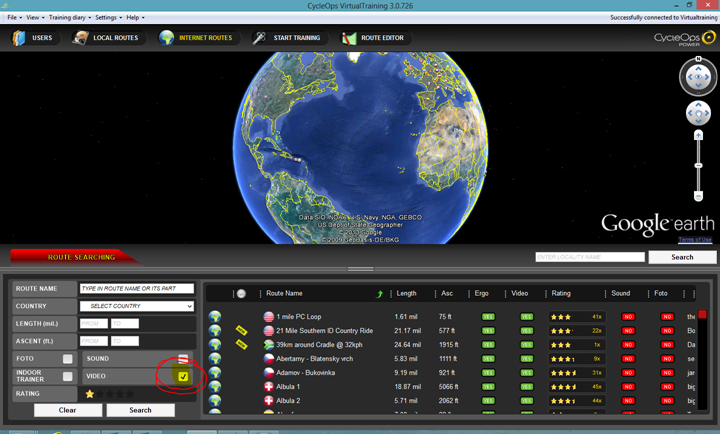 cycleops virtual trainer