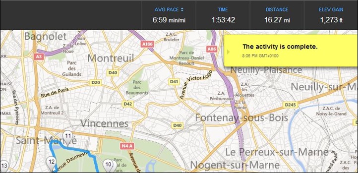 Garmin FR620 Live Tracking End Garmin FR620 Live Tracking End