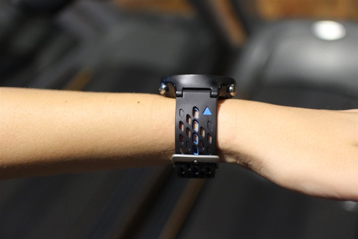 Garmin FR620 on small womens wrist Garmin FR620 on small womens wrist