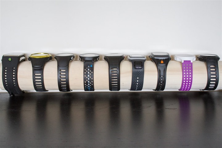 Garmin FR620 Size Comparison Garmin FR620 Size Comparison