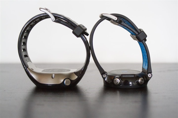Garmin FR620 FR610 Size Comparison Garmin FR620 FR610 Size Comparison