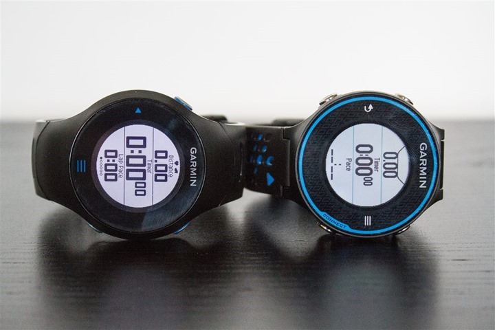 Garmin FR620 FR610 Size Comparison Garmin FR620 FR610 Size Comparison