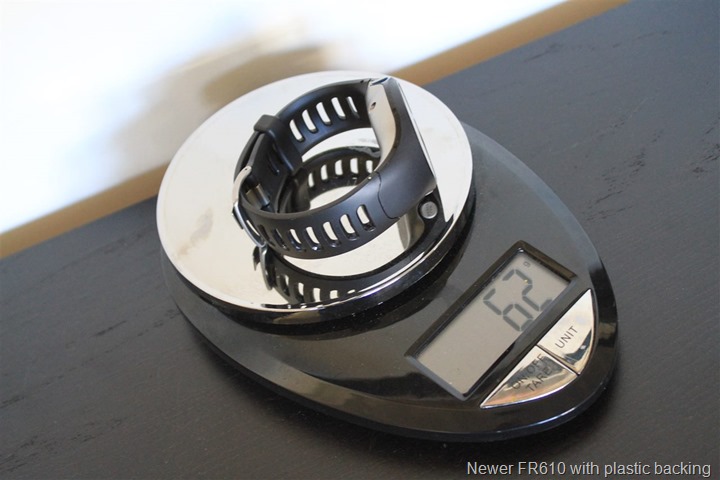 Garmin FR610 Weight Garmin FR610 Weight
