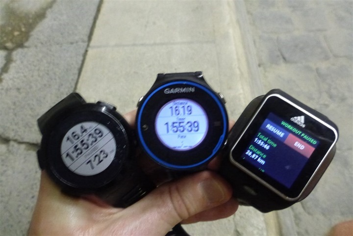 Garmin FR620 Accuracy Comparison Garmin FR620 Accuracy Comparison