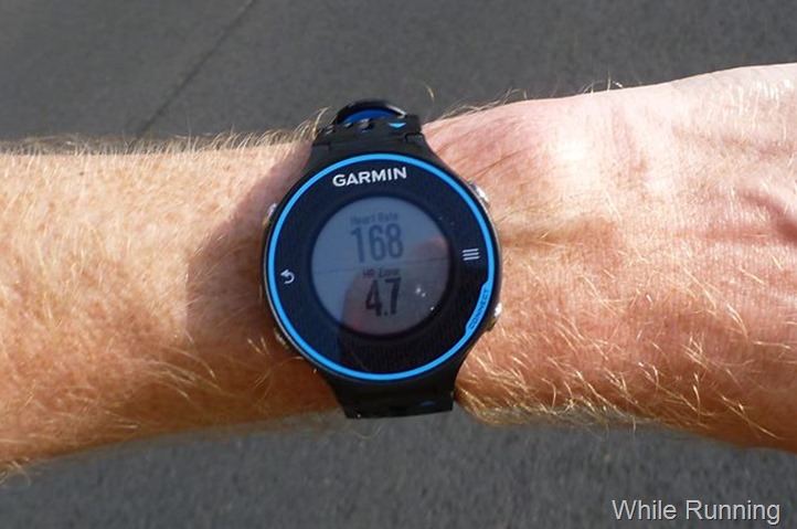 Garmin FR620 While Running Garmin FR620 While Running