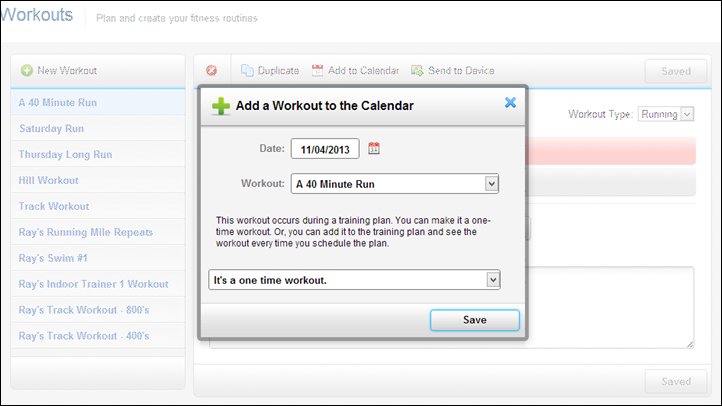 Garmin Connect Send to Device Training Calendar Garmin Connect Send to Device Training Calendar