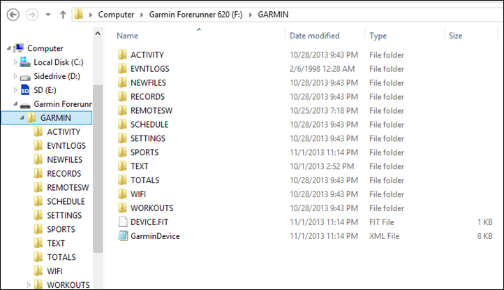 Garmin FR620 USB Upload Garmin FR620 USB Upload