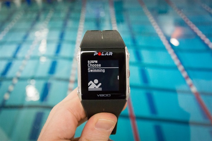 polar m400 swim metrics