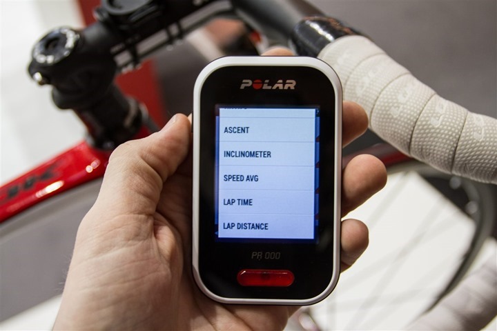 polar bike computer v650