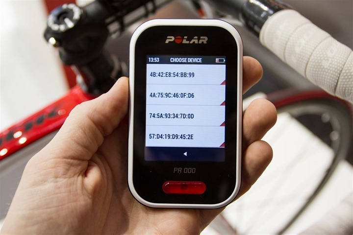 polar v650 bike computer