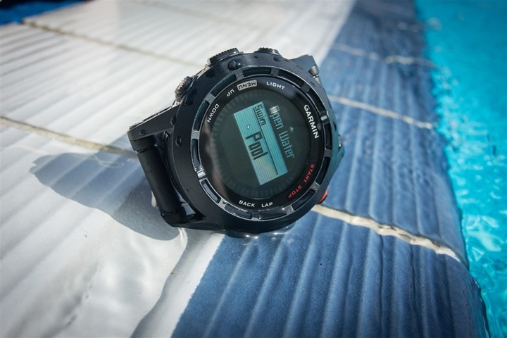 fenix 5 scuba diving