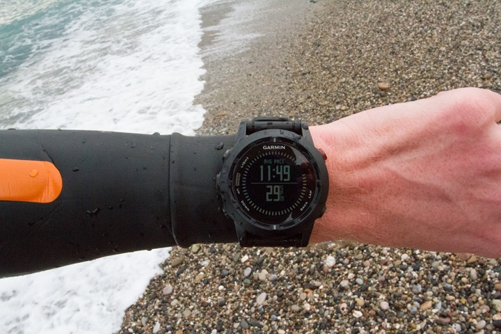 garmin fenix diving